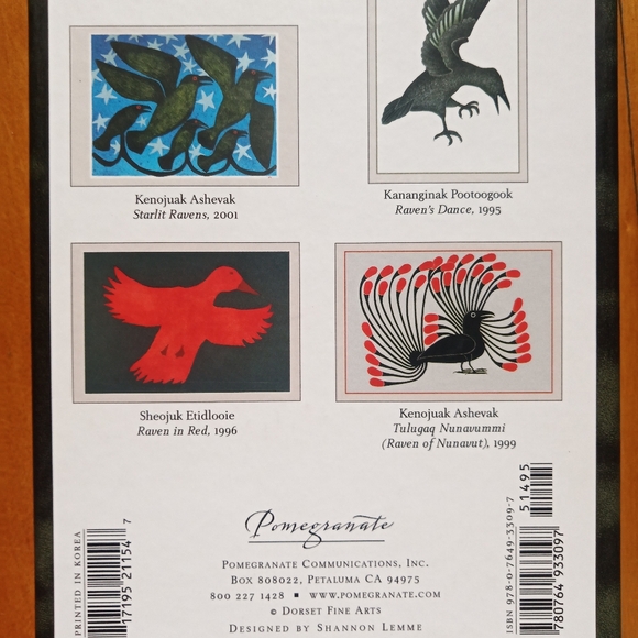 Blank cards assortment - Raven Dance, Inuit Art - Picture 2 of 4